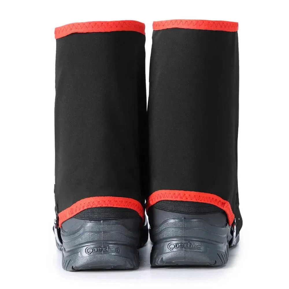 1 Pair of Gaiters Outdoor Sports Running Trail Gaiters Protective Shoe Covers Nylon for Cycling Running Mountaineering