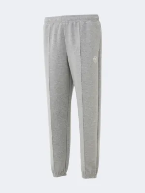 12222302119-101-Knitted Cropped Pants Heather Grey