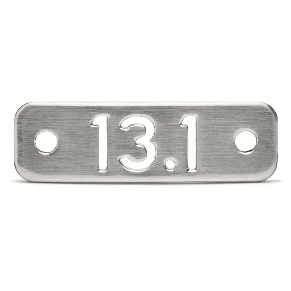 13.1 Half Marathon Running Shoe Tag