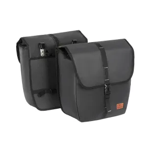 2pcs Waterproof Bike Panniers Bag Large Capacity Bicycle Rear Seat Bag Flip-top Bag for Bike Rear Rack