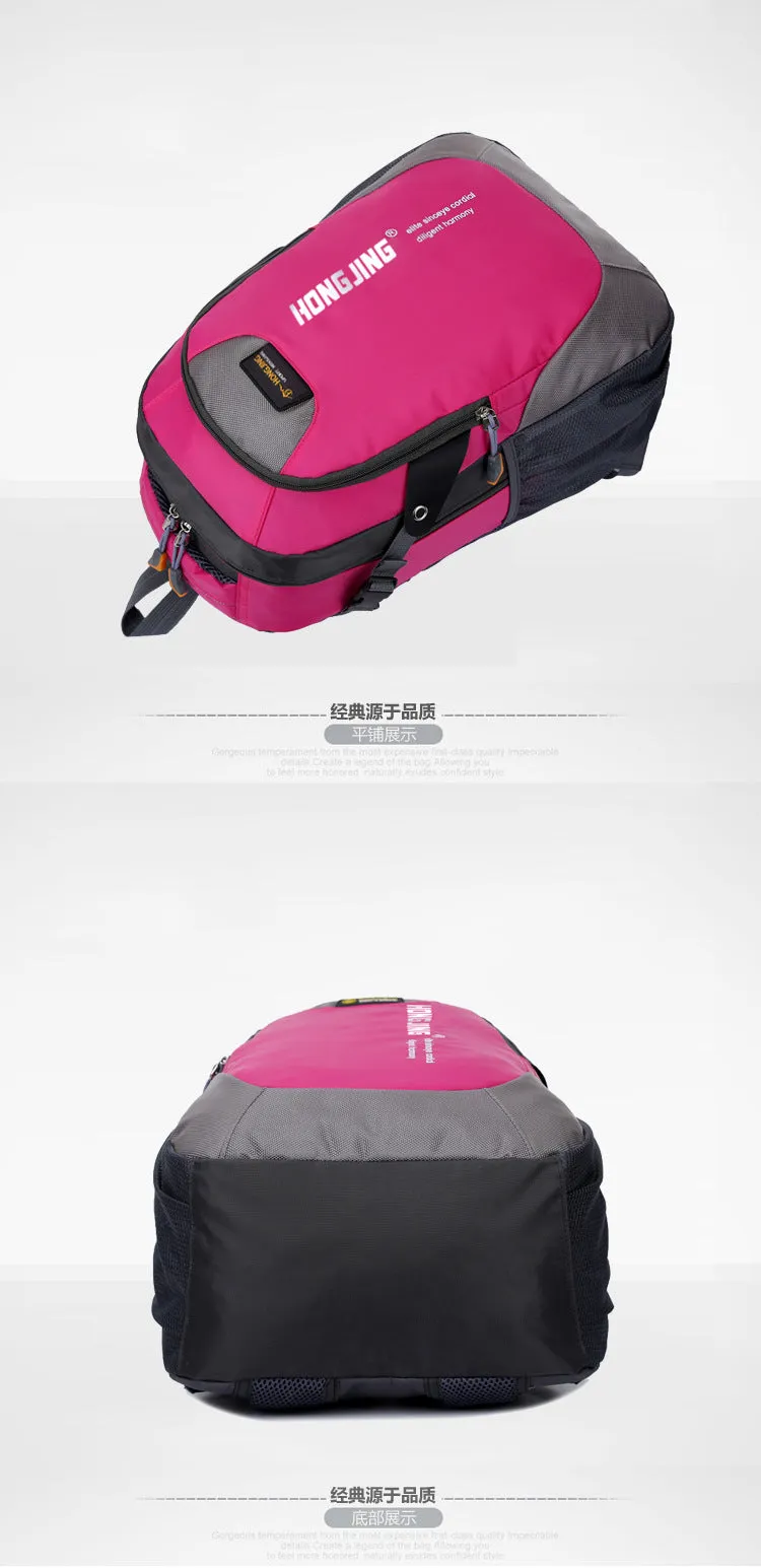 30L Outdoor Mountaineering Travel Bag Couple Backpack