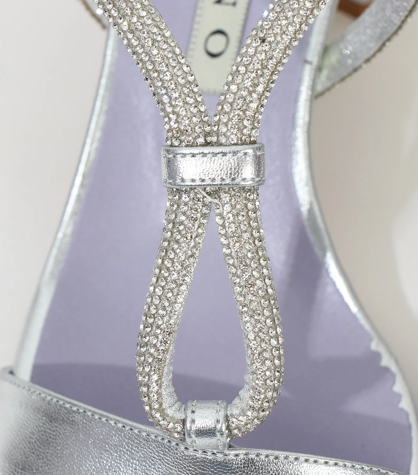 3212 Heeled Sandals Silver