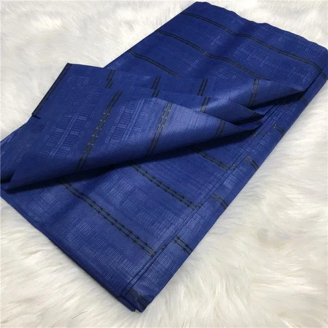 5 Yards African atiku fabric for man for garment 100% cotton Nigerian atiku textile atiku offical store