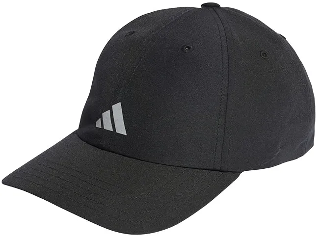 Adidas Accessories Run Essentials Aeroready Cap Black Metallic Silver