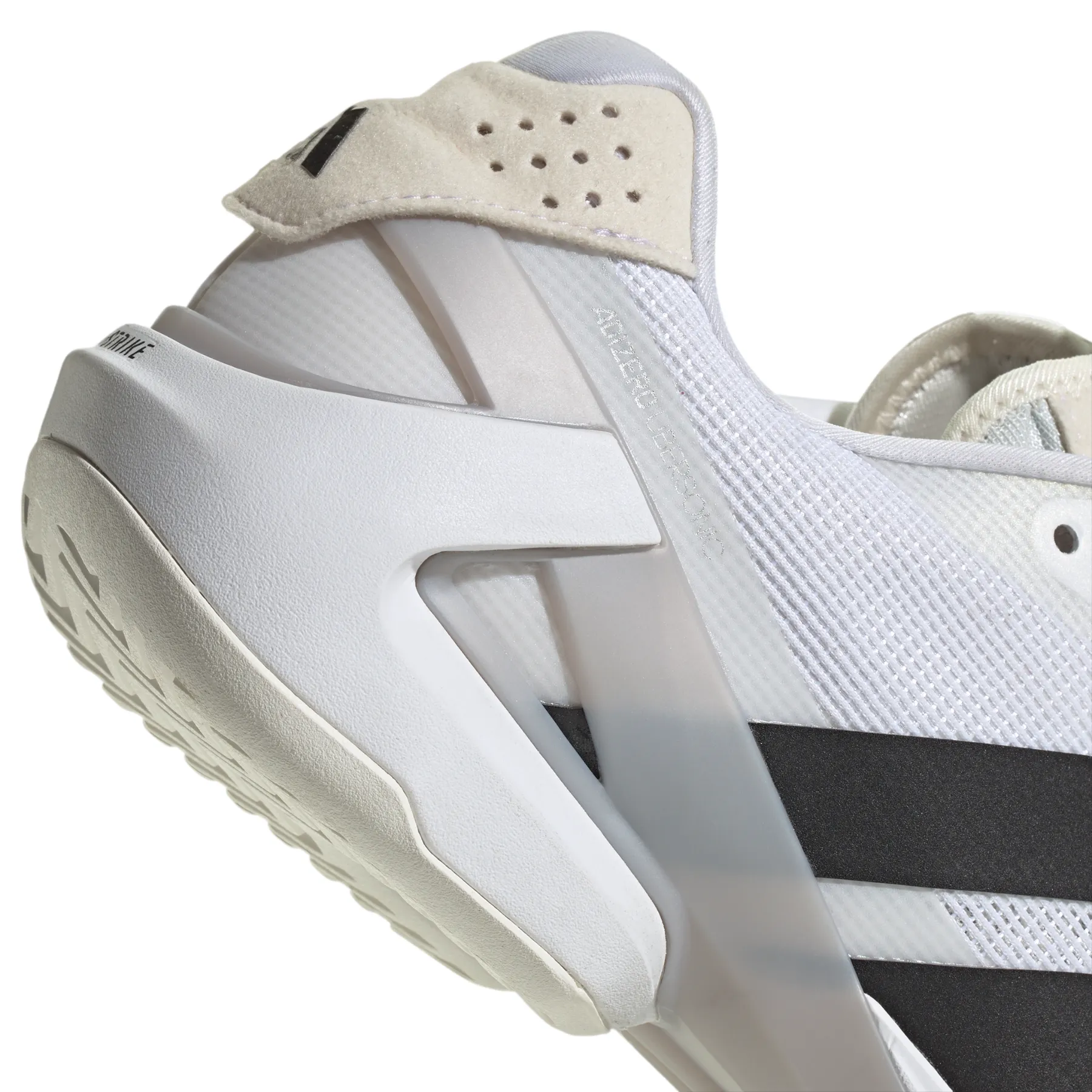 Adidas Adizero Ubersonic 5M Men Tennis Shoes - Cloud White / Core Black / Silver Metallic