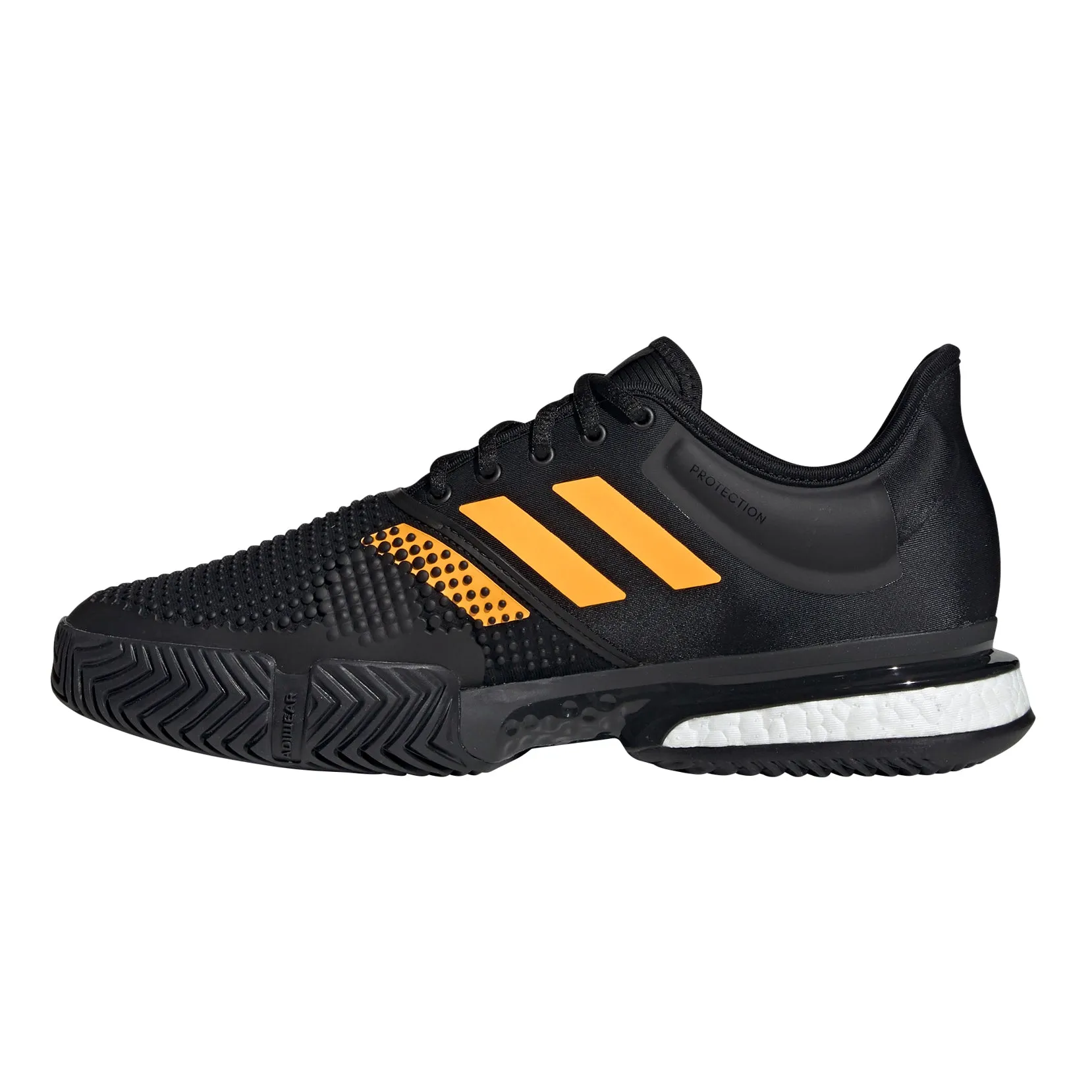 Adidas SoleCourt Boost Black Mens Tennis Shoes