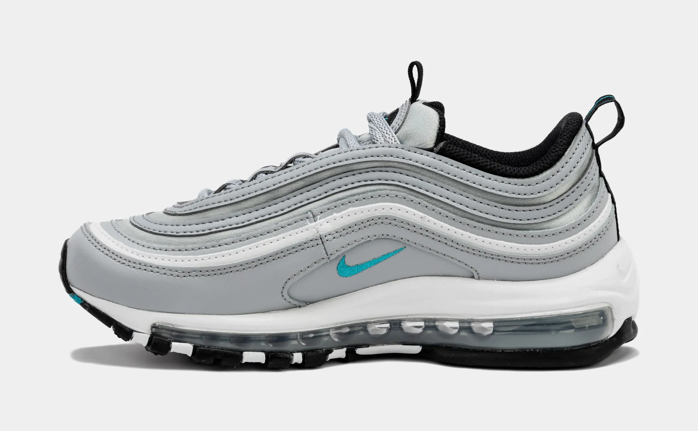 Air Max 97 Womens Running Shoes (Silver/Blue)