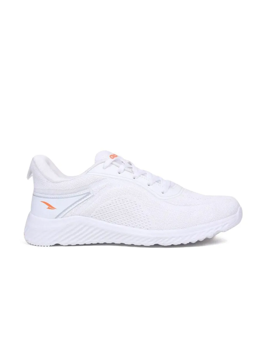 ASIAN Men White Mesh Running Shoes