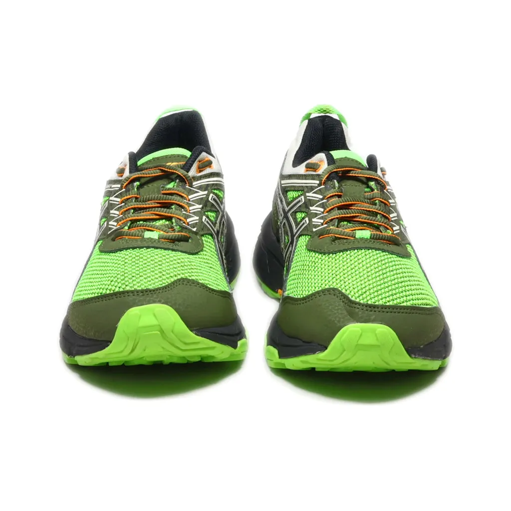 Asics Gel-Sangaku 2 Sport Shoes Fabric Green Colour For Men