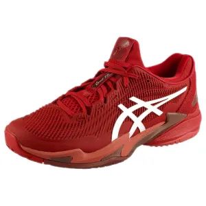 Asics Men's Court FF 3 Novak - Cranberry/White