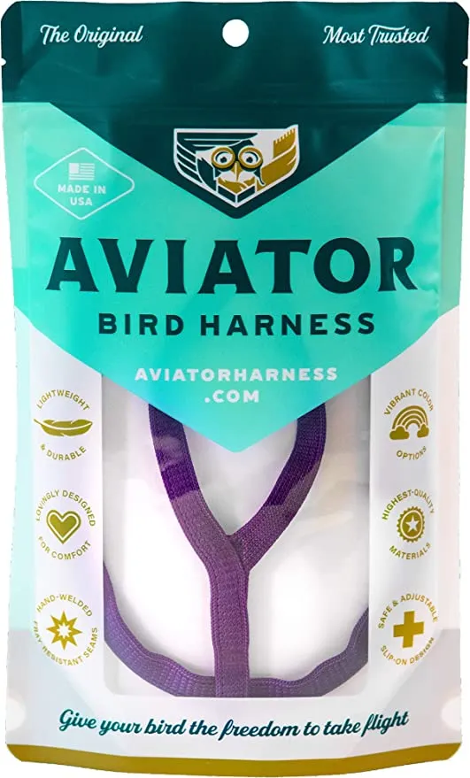 Aviator Harness Large Purple