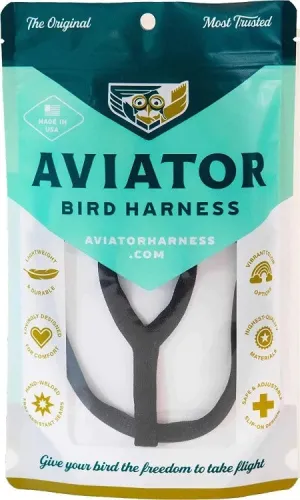 Aviator Harness Medium Black