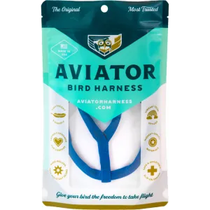 Aviator Harness Medium Blue