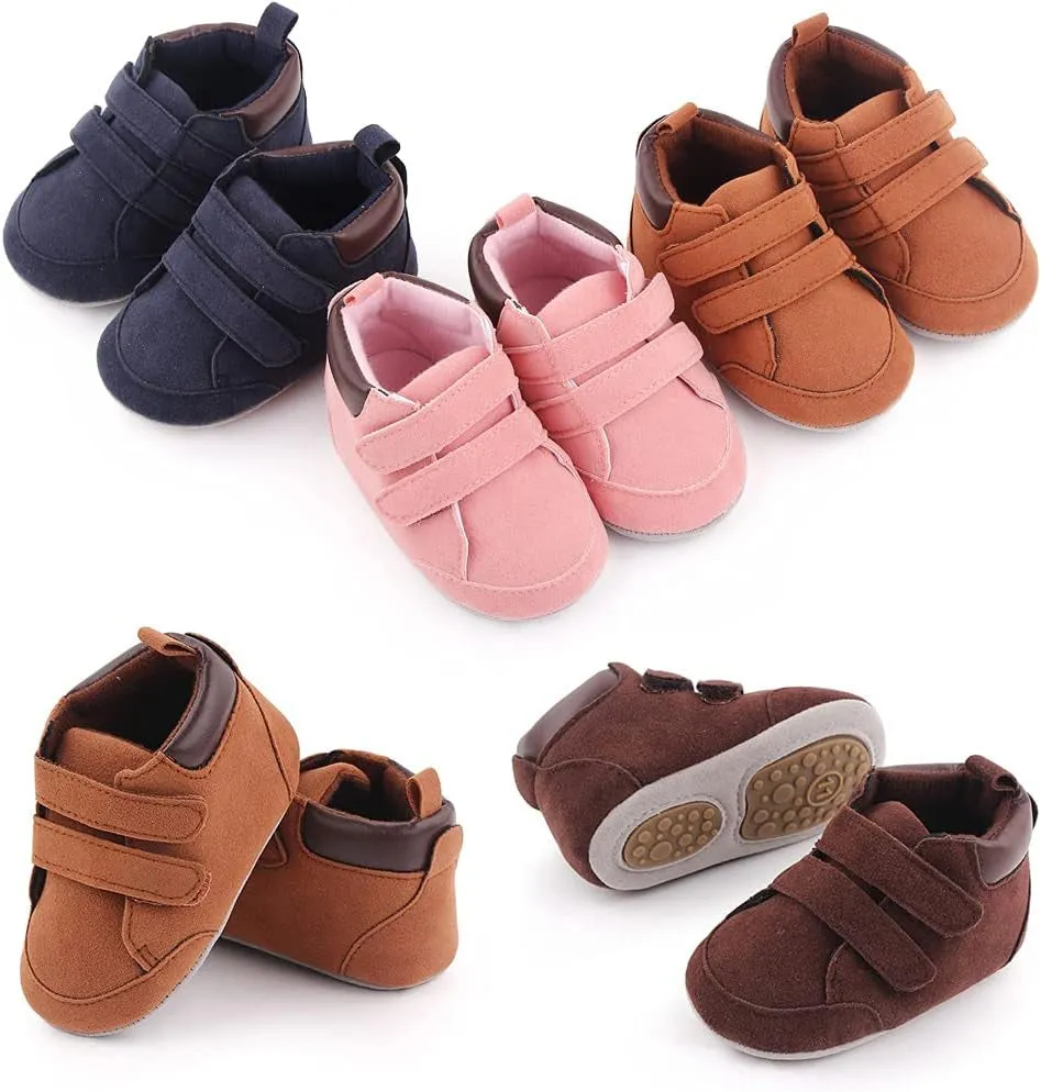 Baby Walking Shoes Cute Animal Canvas Sneakers Infant Shoes Soft Sole Toddler Sneakers Shoes for Boys Girls