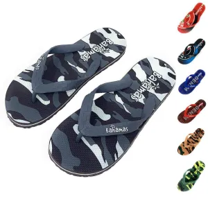 Bahamas Mens Flip Flops Premium Comfort Thong Soles Sandals Slippers Casual Beach