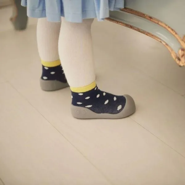 BigToes First Walker Shoes - Polka