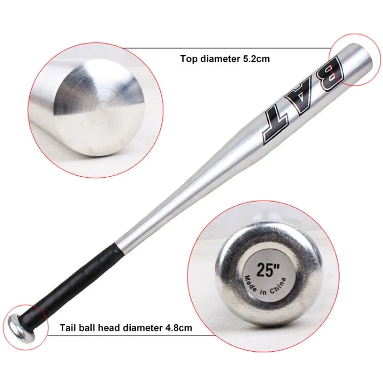 Black Aluminium Alloy Baseball Bat Batting Softball Bat, Size:28 inch