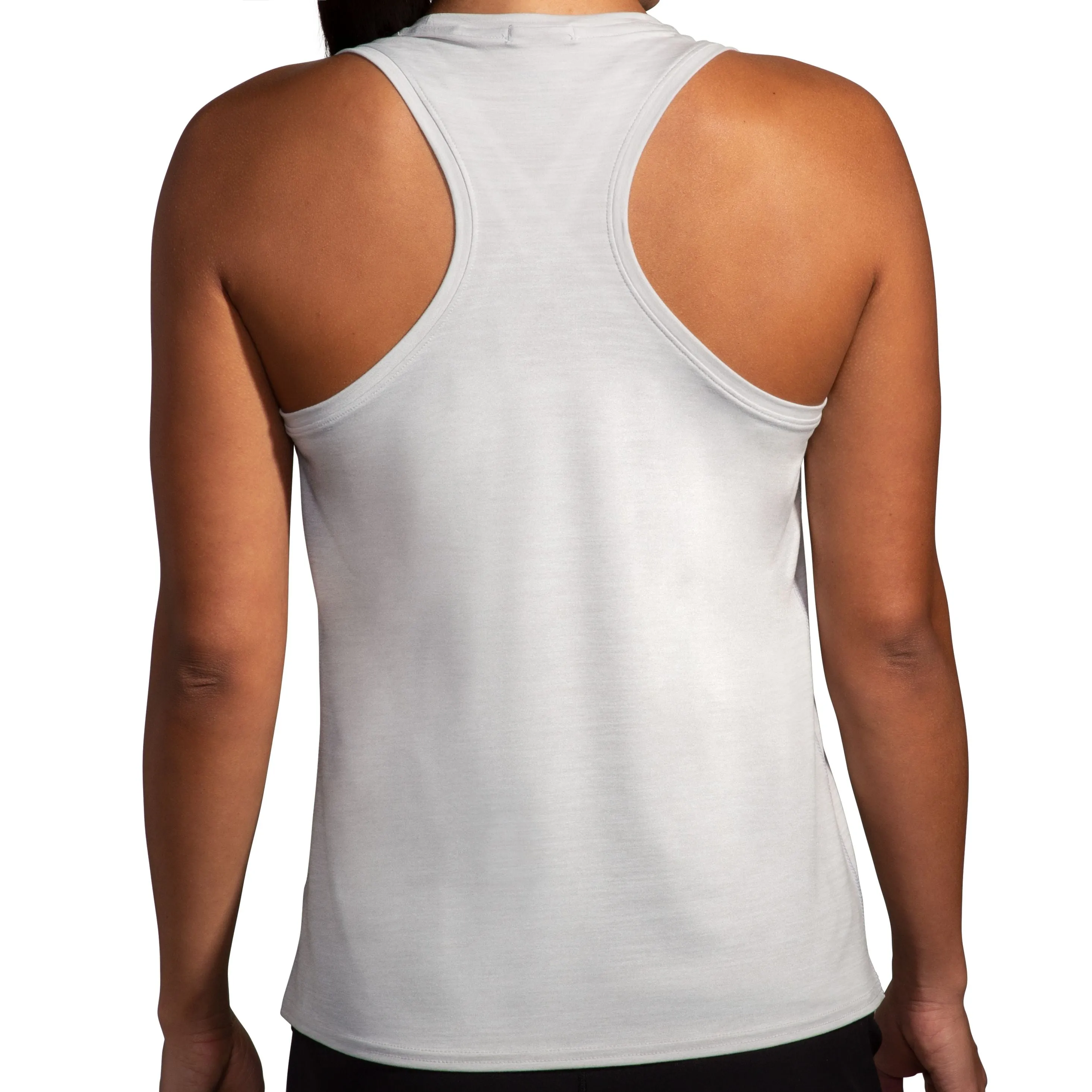 Brooks | Luxe Tank | Women's | Heather Lite Ash