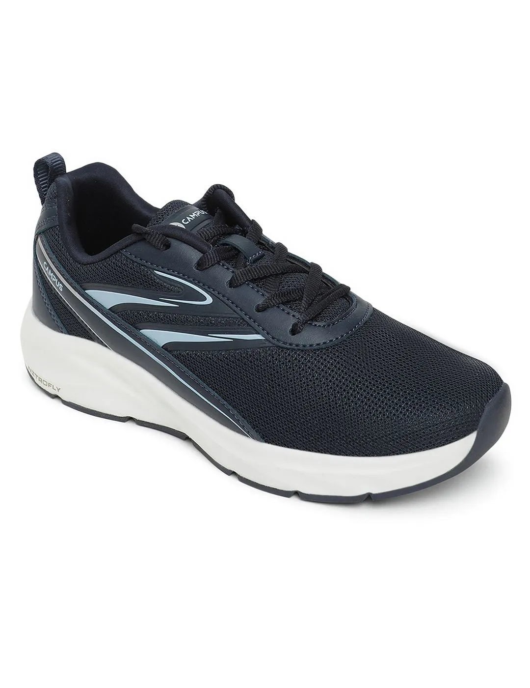 Campus Men Textured Lace-Ups Running Shoes