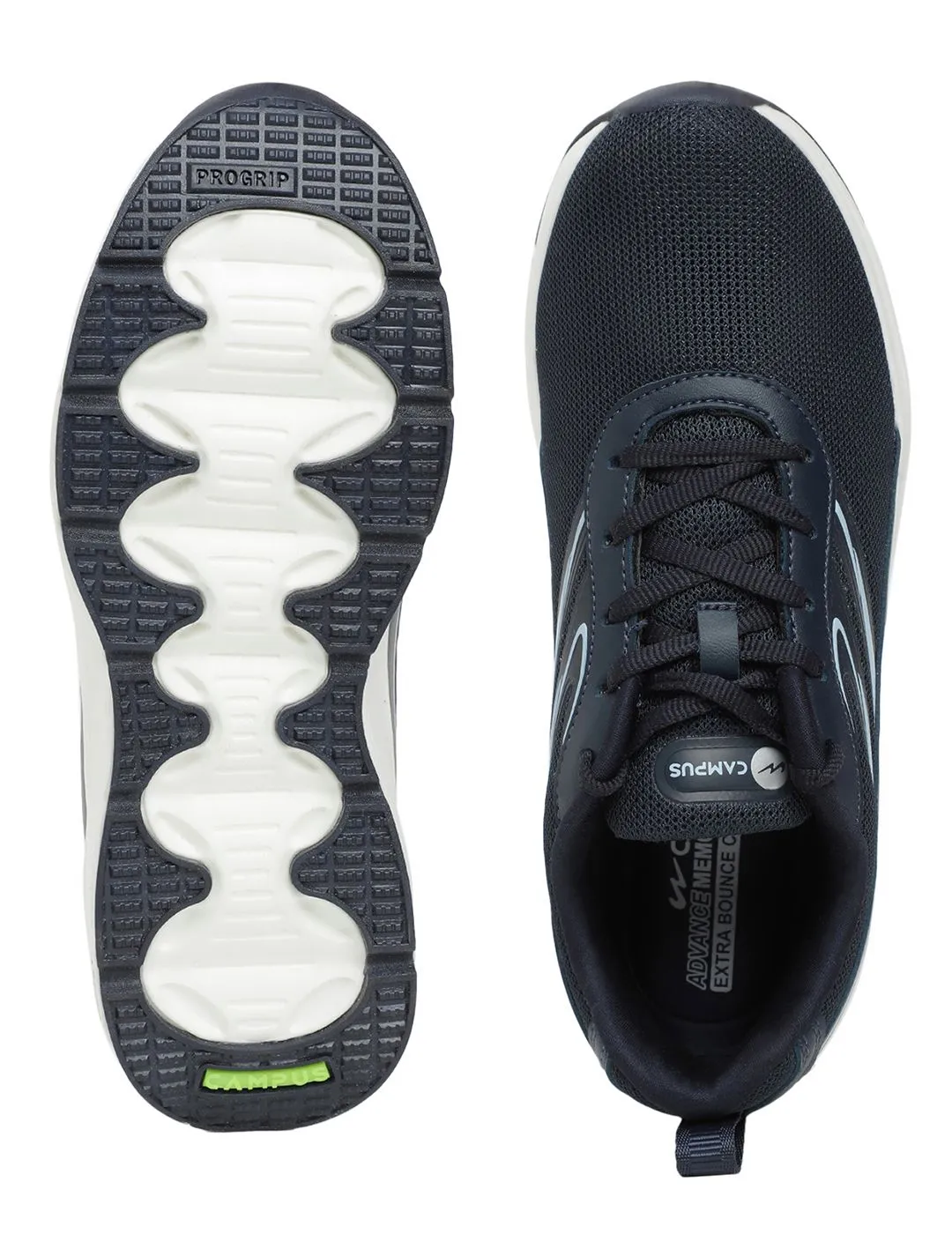 Campus Men Textured Lace-Ups Running Shoes