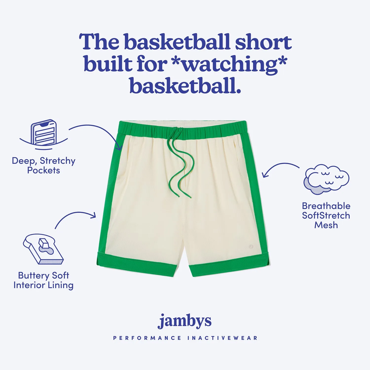 Centre Court Basketball Shorts