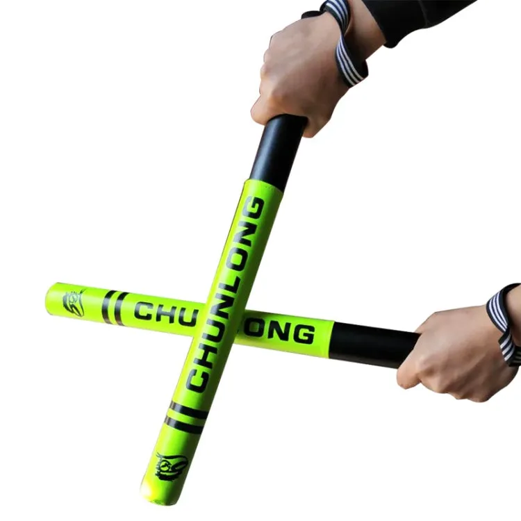 CHUNLONG Boxing Sanda Foam Stick Target Stick, Style: Fluorescent Green Short