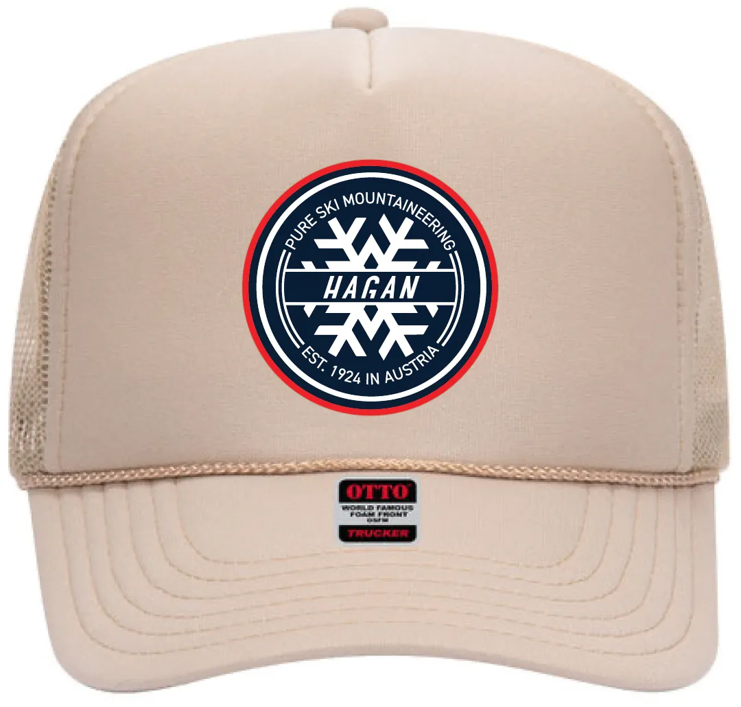 Classic Trucker Hat | Snowflake Patch