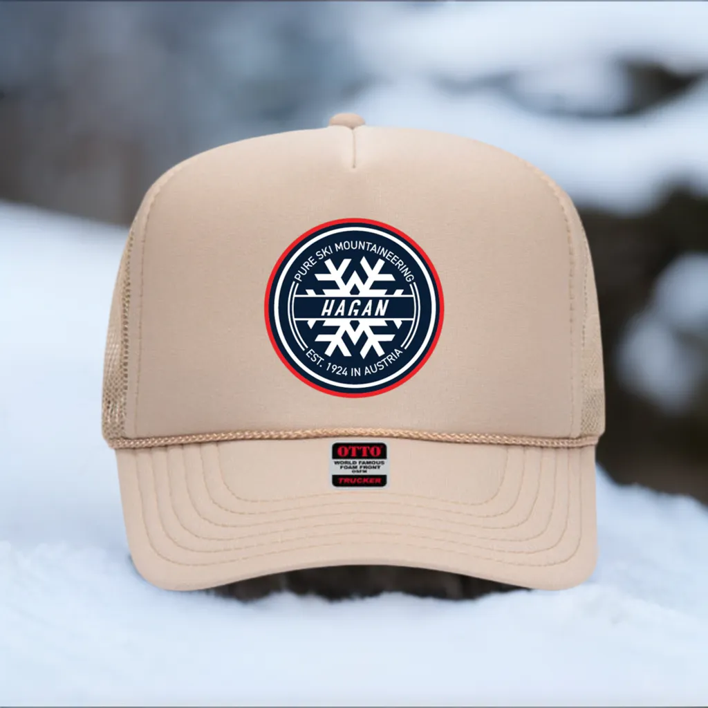 Classic Trucker Hat | Snowflake Patch