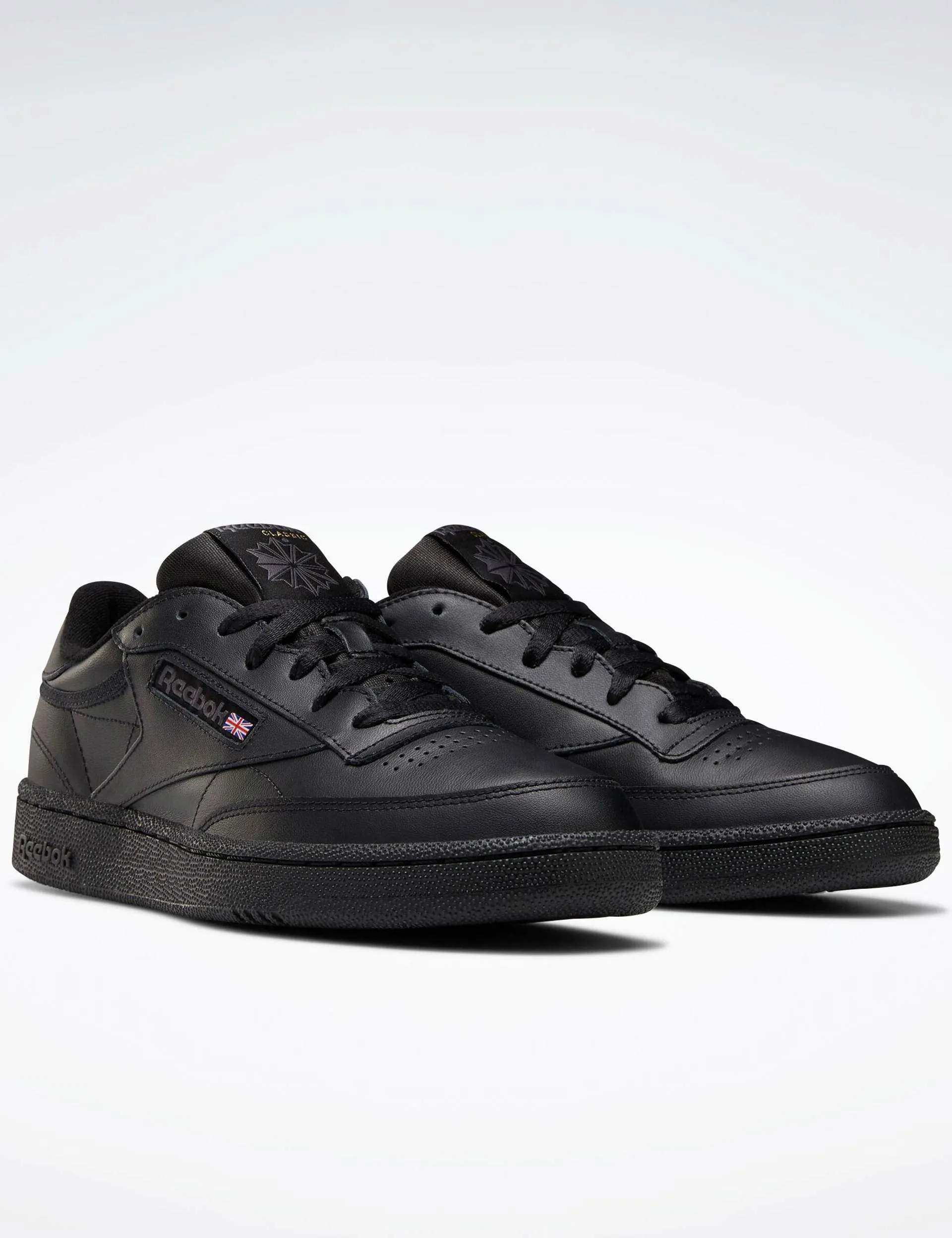 Club C 85 Shoes - Intense Black/Charcoal