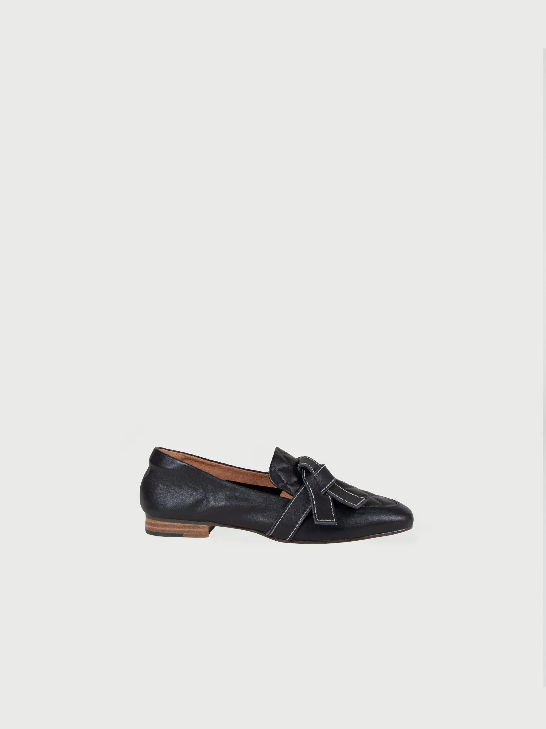 Cross-Strap Loafers