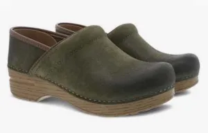 Dansko-Professional Green Burnished Nubuck