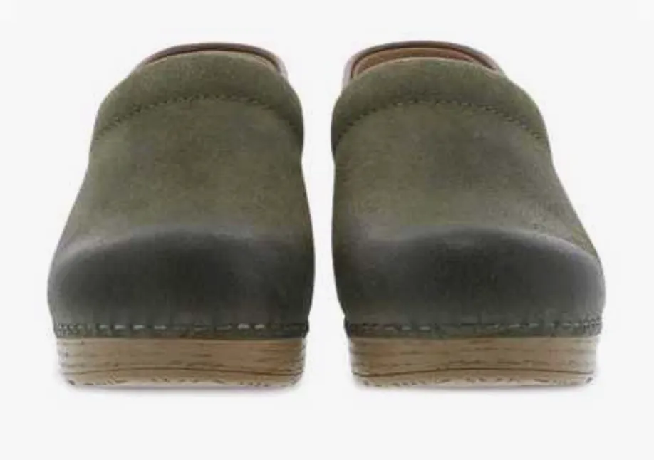 Dansko-Professional Green Burnished Nubuck