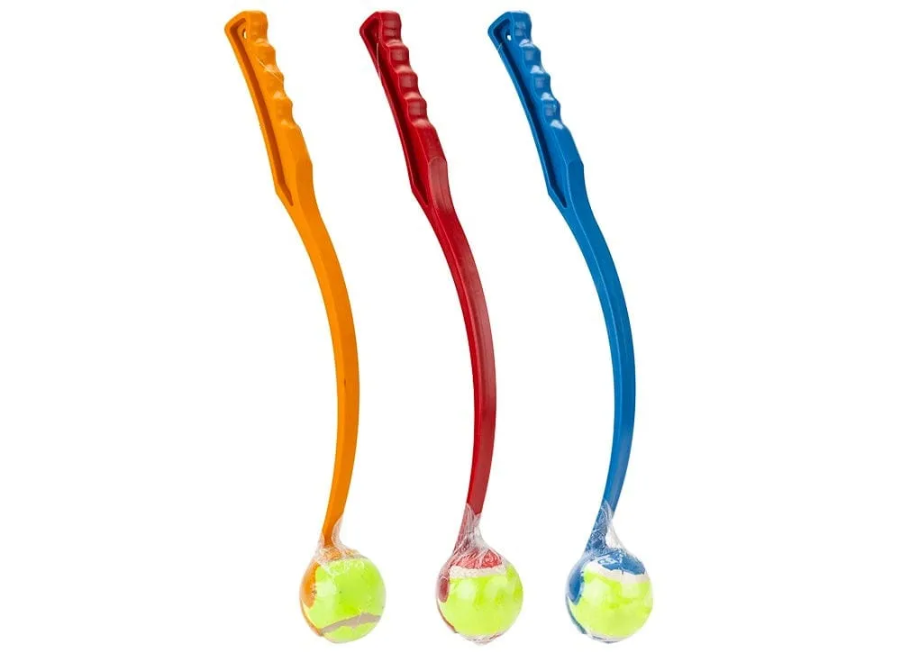 Deluxe Quality Tennis Ball Chucker & Picker - 50cm