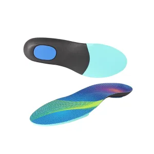 Dr Foot | Insole for Shoes Men | Arch Support for Flat Feet | Flat Feet Arch Support Insole | Shoe Insole | Gel Insoles for Men | Plantar Fasciitis | Slim Back Pain Relief Product | Orthotics | Small