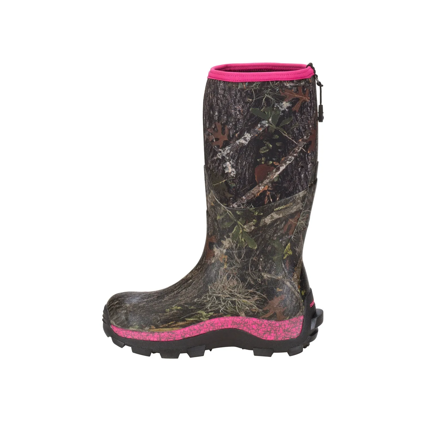 Dryshod Womens Ultra Hunt Cold-Conditions Camo/Pink Extreme Hunting Boots