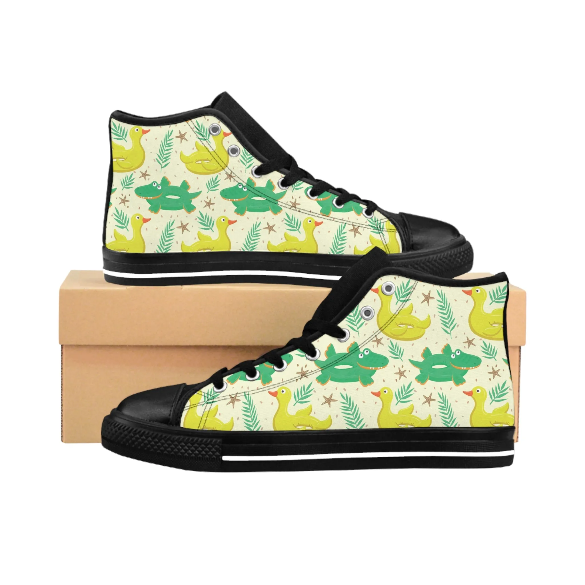 Duck and Alligator Women's Classic Sneakers