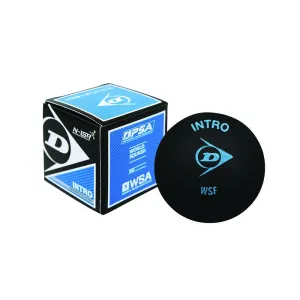 Dunlop Intro Squash Ball (Individual Ball) - Blue Dot