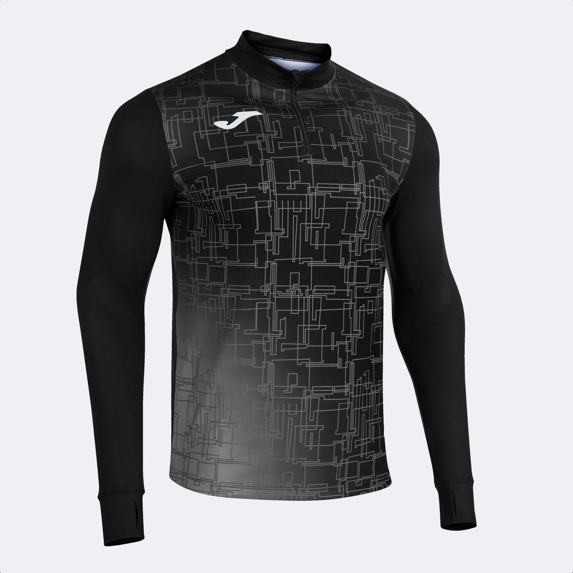 Elite VIII 1/2 Zip | Black