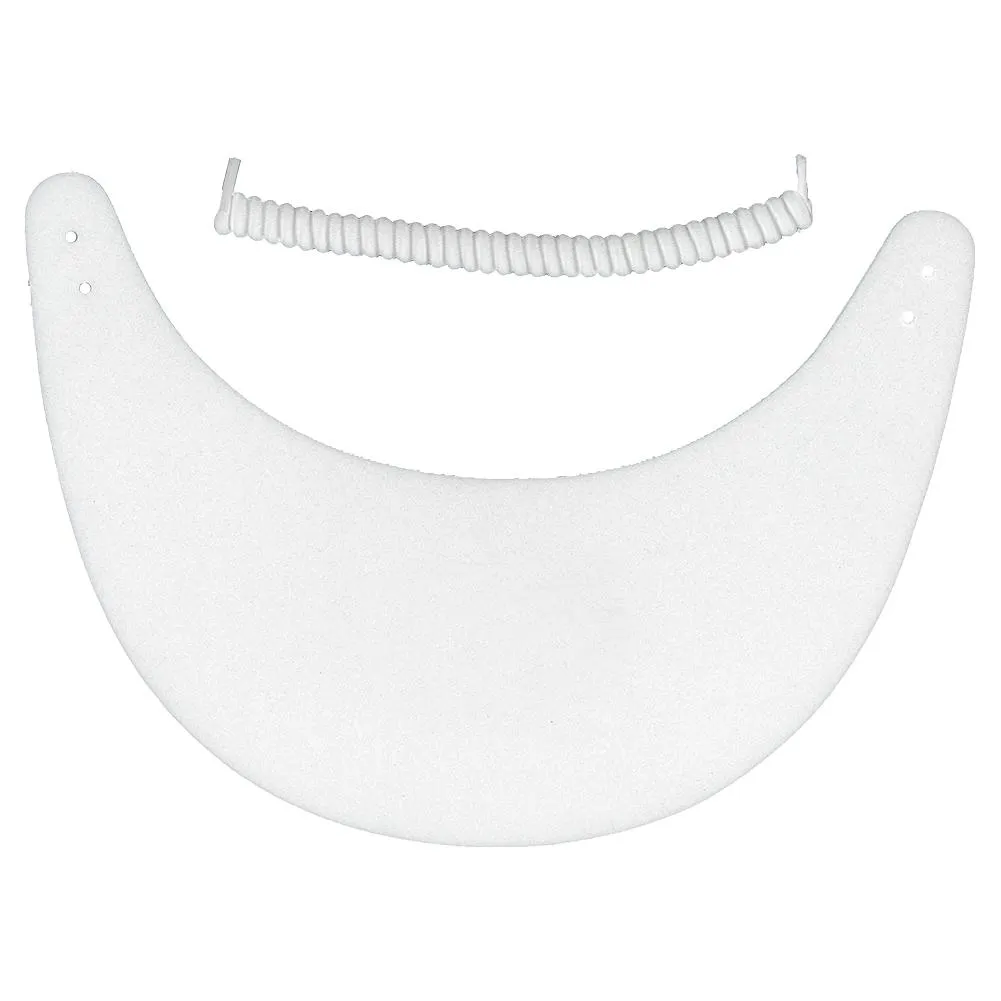 Foam Tennis Visor with Coil