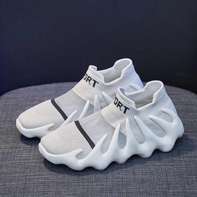 Futuristic Korean Style Comfy Breathable Shoes