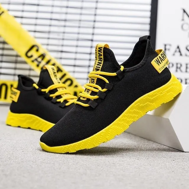 GOAT Vulcan Black Mesh Sneakers Shoes