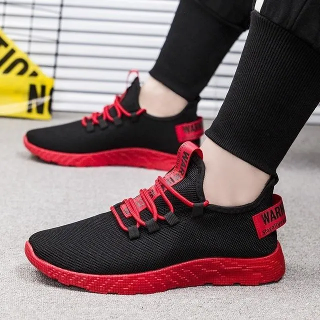 GOAT Vulcan Black Mesh Sneakers Shoes