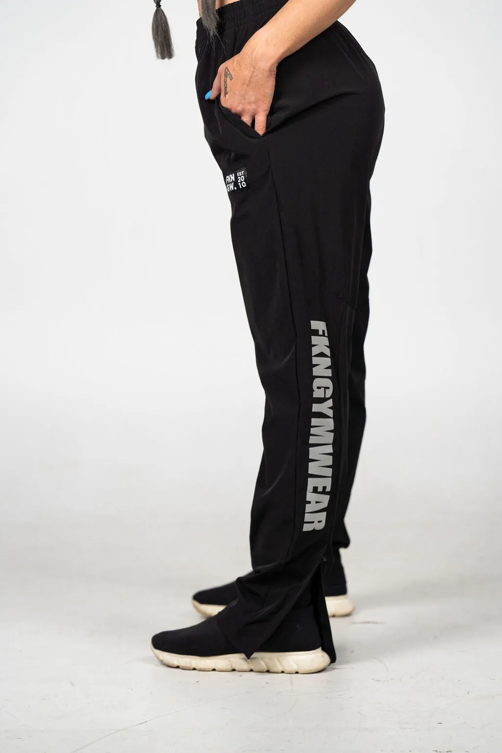 HEIST | Women's Lightweight Gym Track Pants | Black