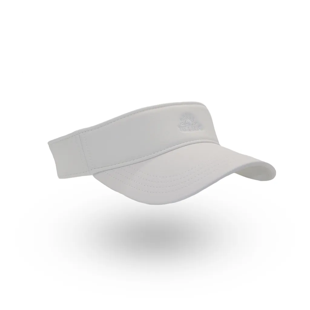 Helios Headwear Power Visor - White