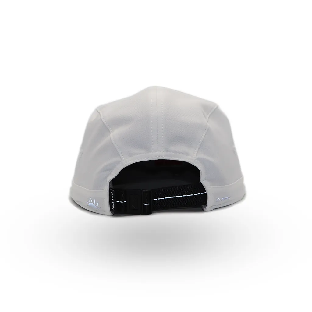 Helios Headwear Speed Lid 7 Panel Cap - White