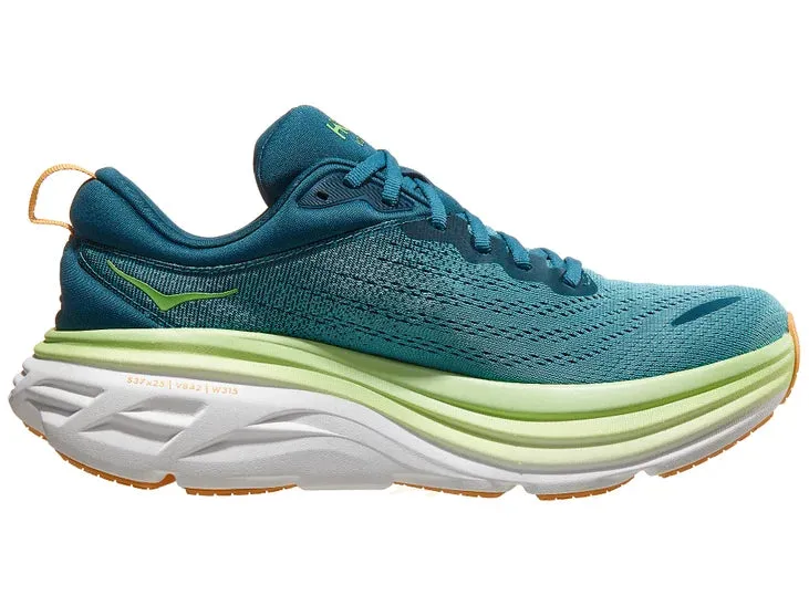 Hoka | Bondi 8 | Men's | Deep Lagoon/Ocean Mist