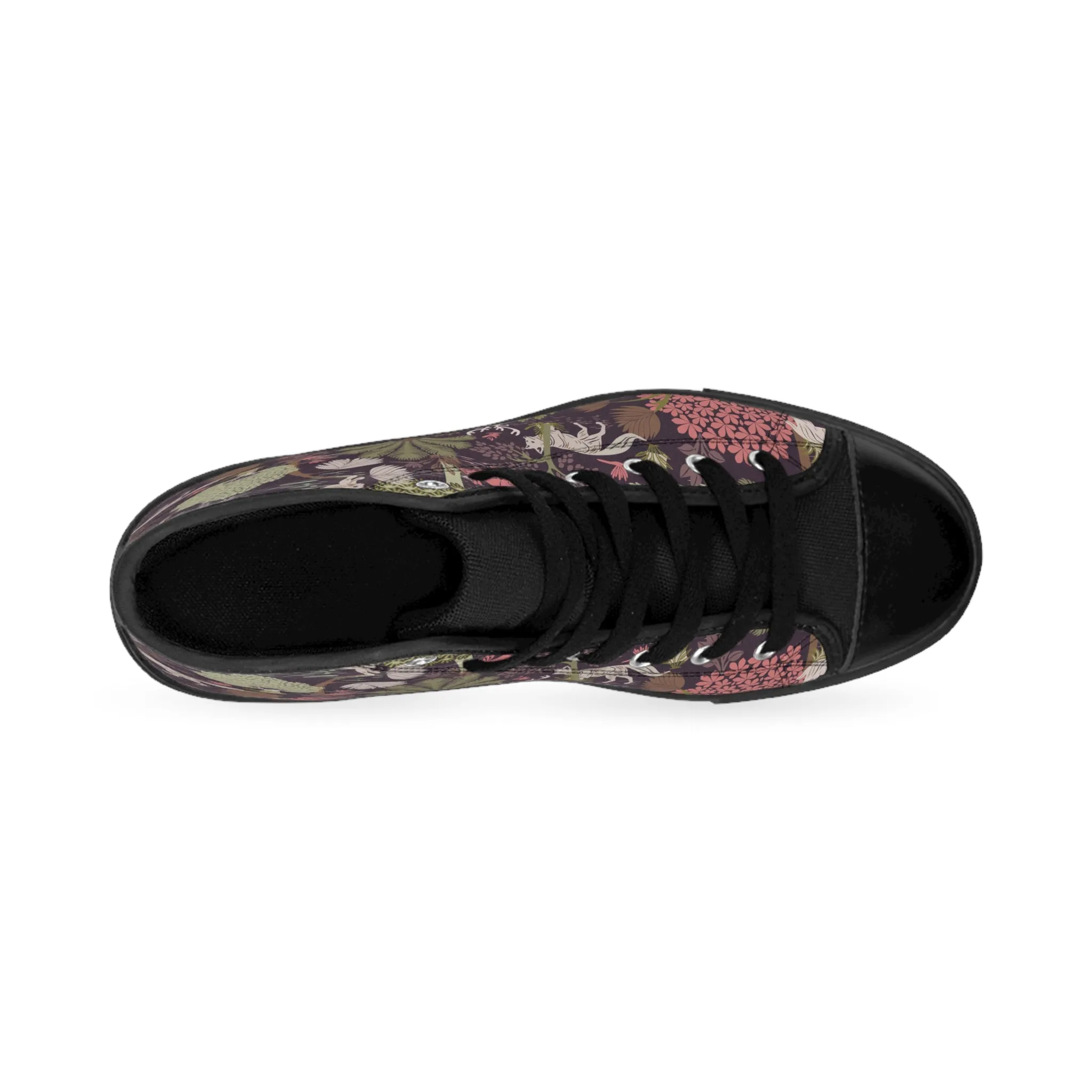 Jungle and Deer Women's Classic Sneakers