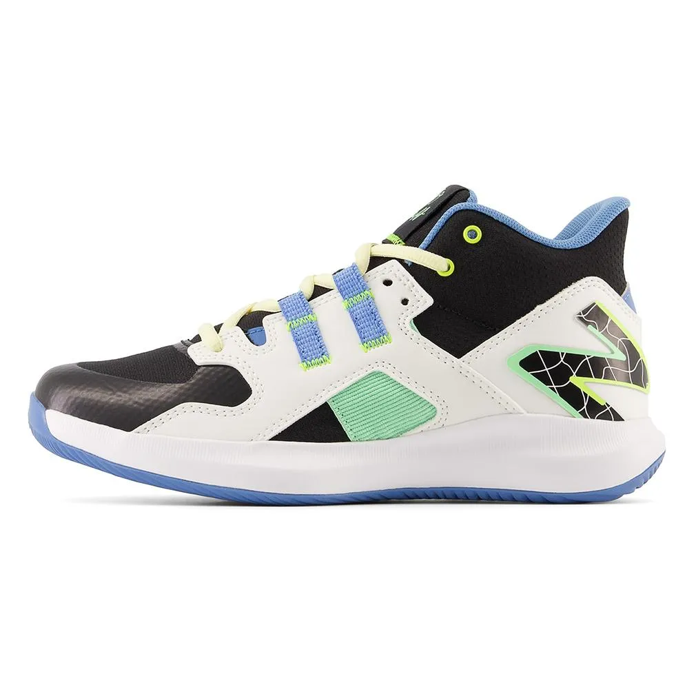 Juniors` Coco CG1 Tennis Shoes Black and Electric Jade