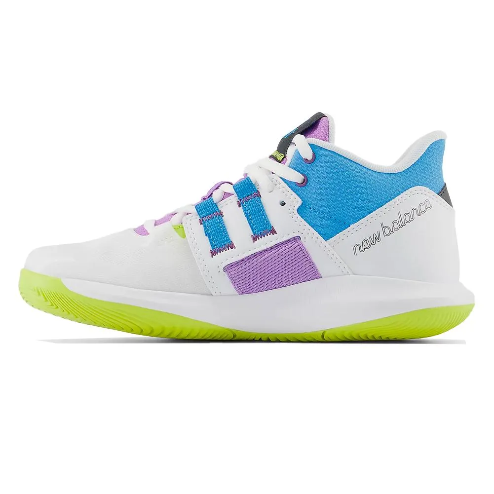 Juniors` Coco CG1 Tennis Shoes White and Spice Blue