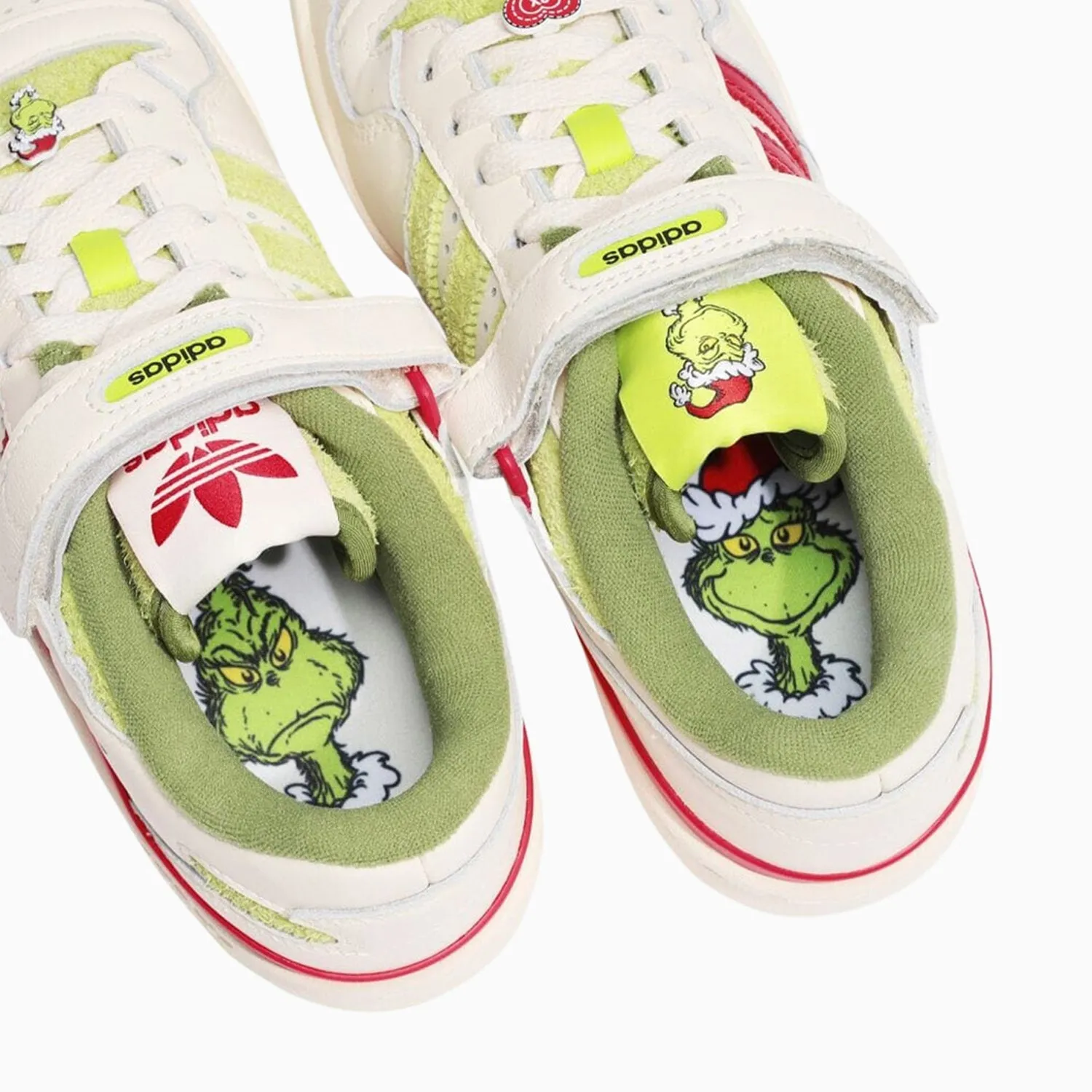 Kid's The Grinch X adidas Forum Low "Green" Grade School